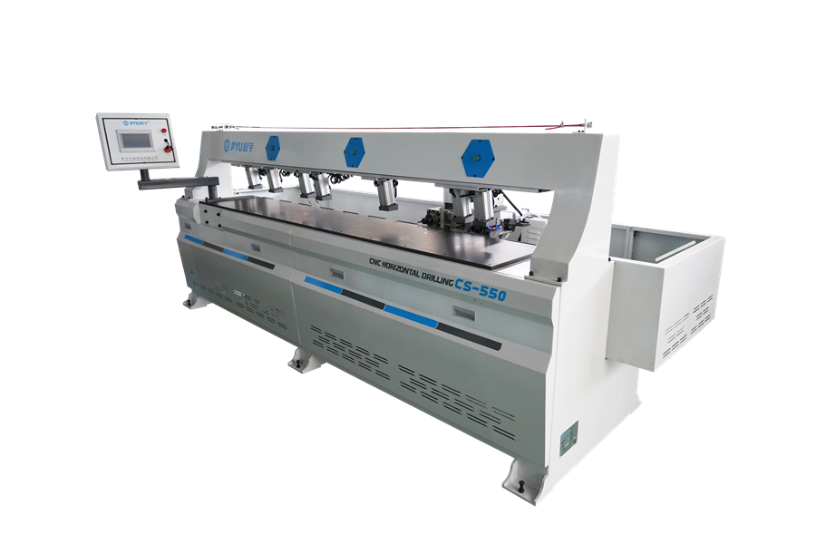 CS550三(sān)軸鋸片拉(la)米諾側孔(kong)機